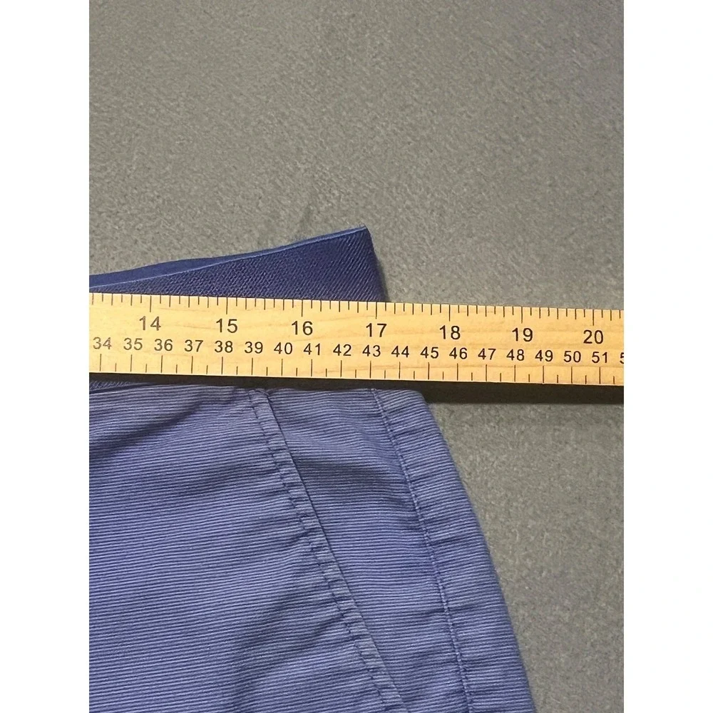 Puma Golf Shorts Men's 34 Blue Performance Stretch Chino Flat Front Casual